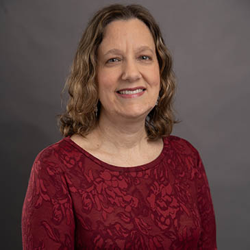 Pictured is School of Communication Professor Robin Cecala.